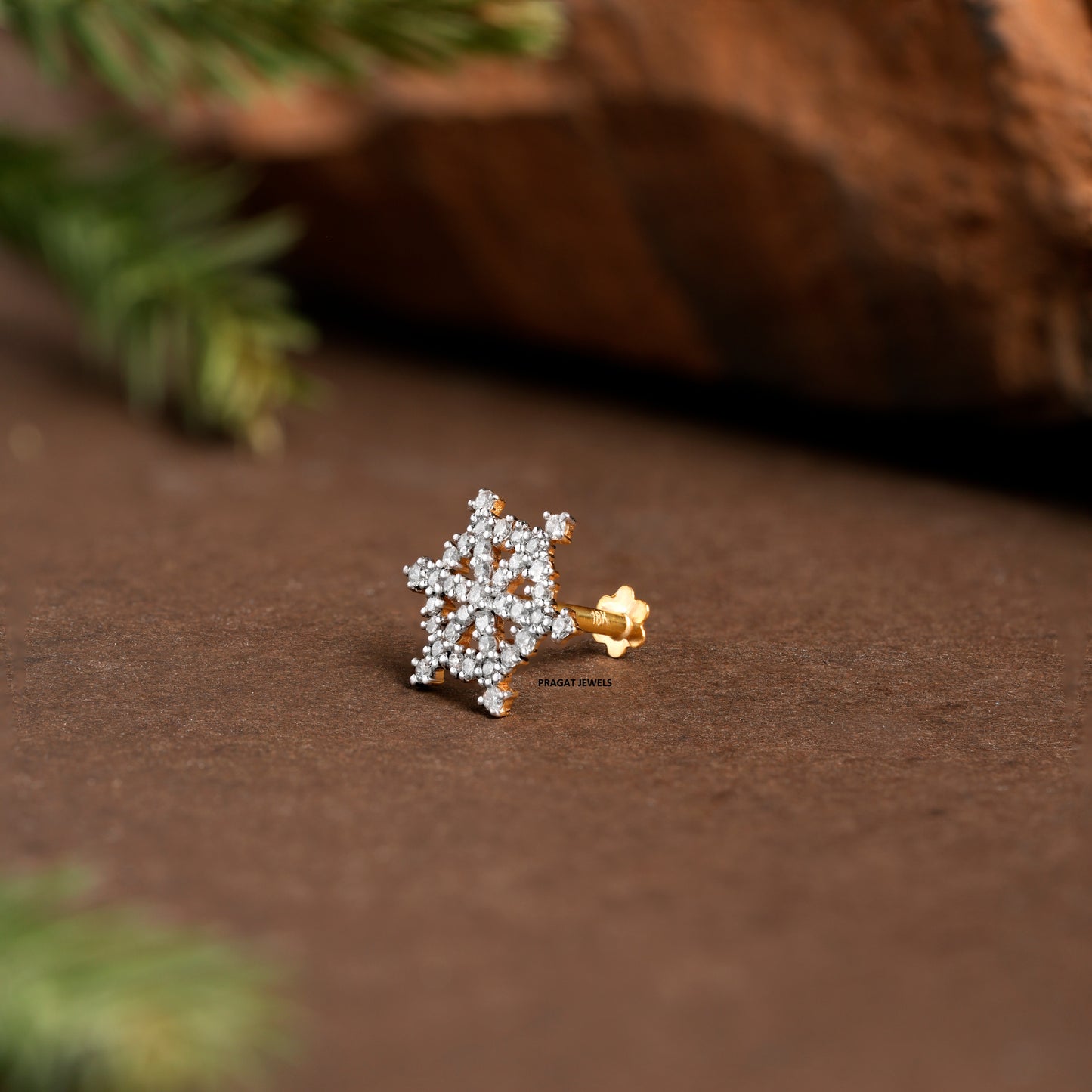 Indian Nose Stud Traditional Nose Stud Indian Nose pin