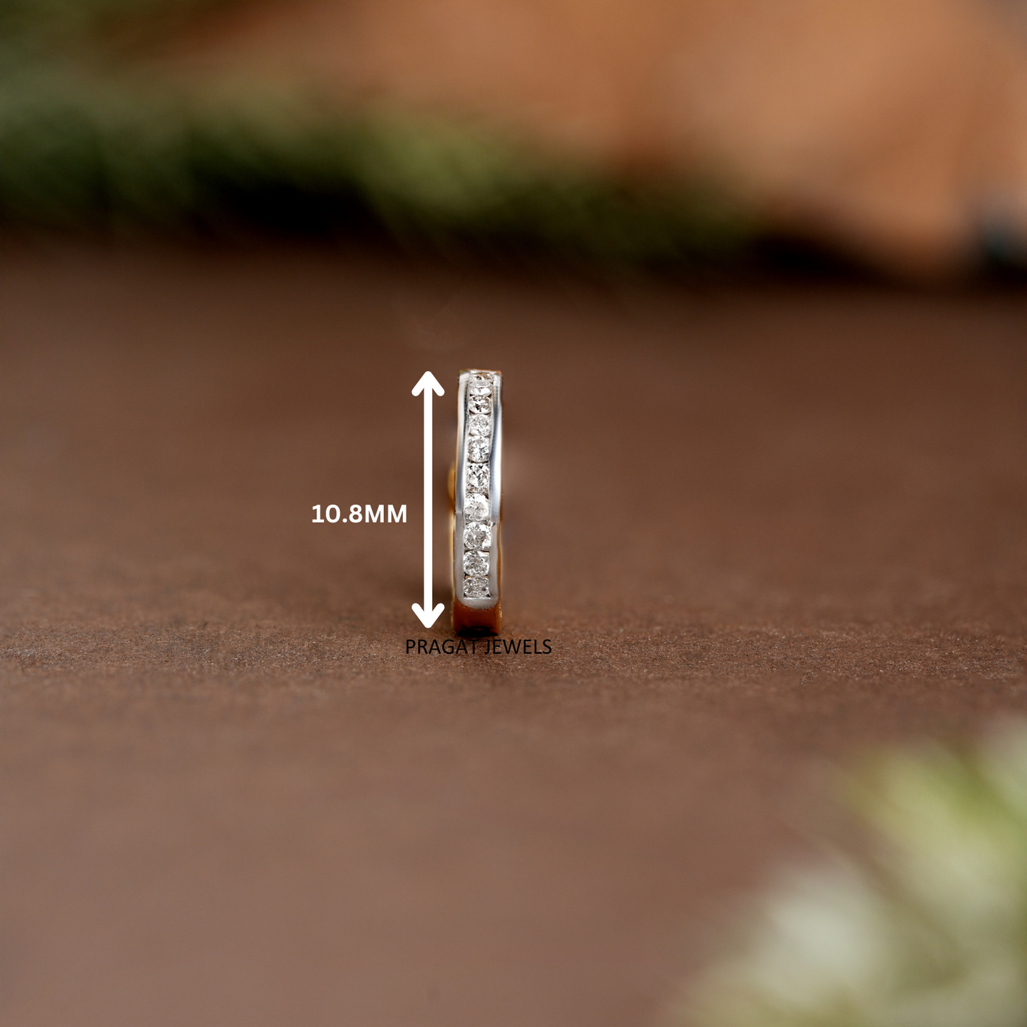 Gold Nose Ring, Sparkly Wear Alone or Stacked |A Percious Gift for The Percious One.