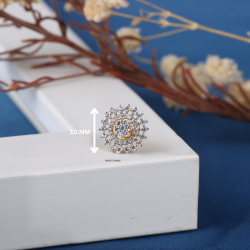 Medium size Cluster Nosepin A precious Gift for The Percious One.