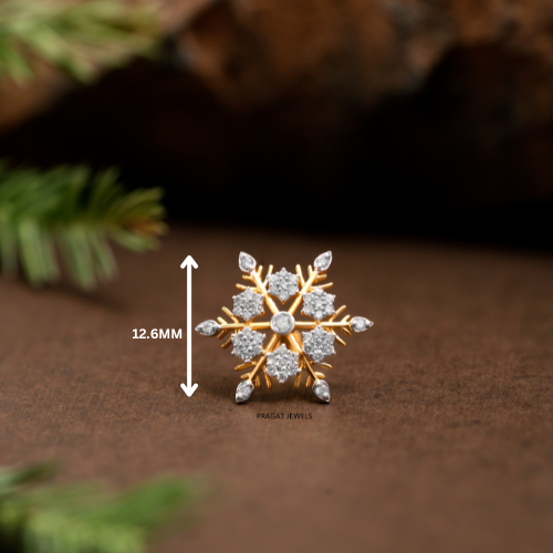 Diamond cocktail Nosepin for women Gift for The Percious One.