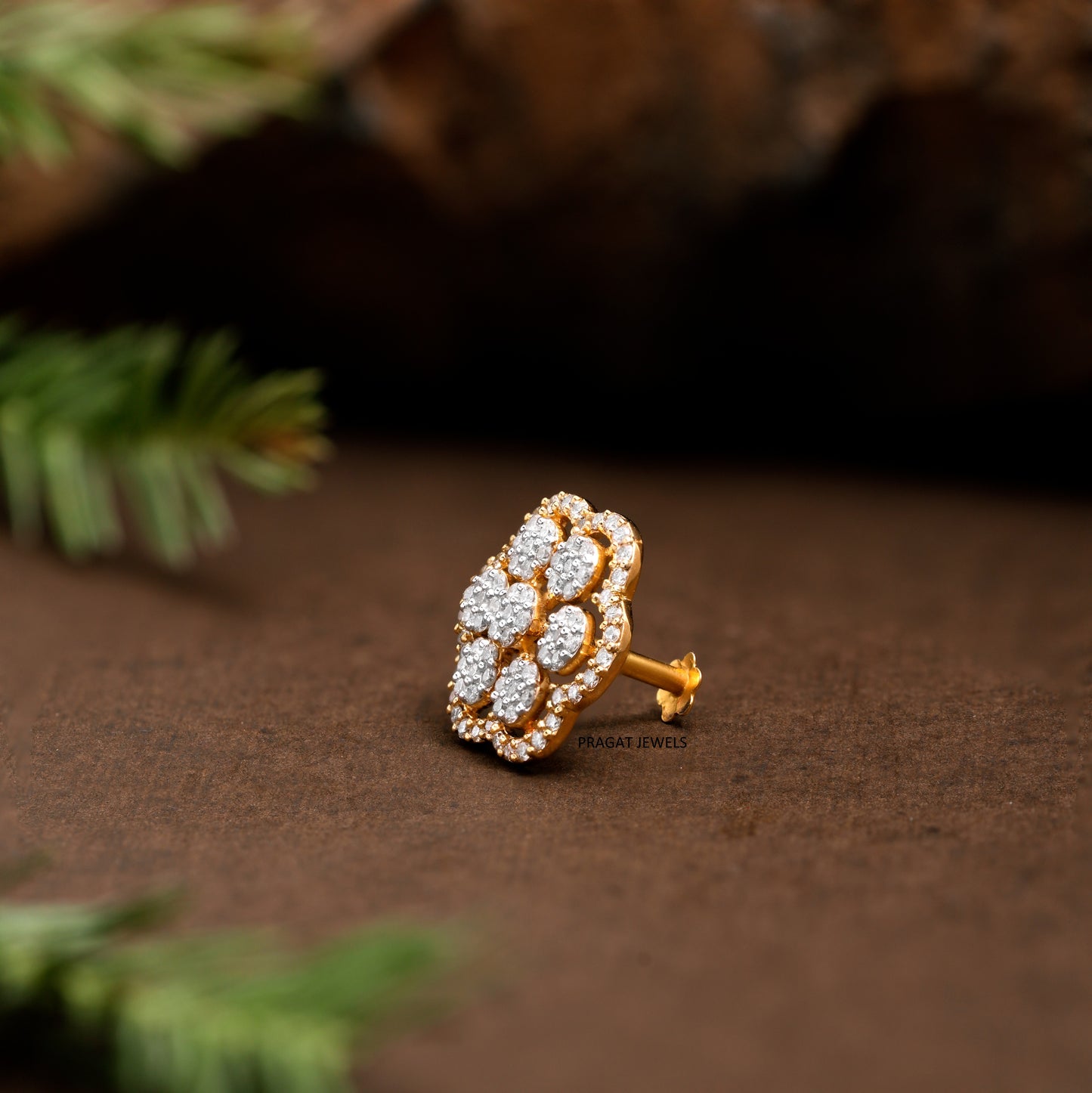 Traditional Nose Stud Indian Nosepin