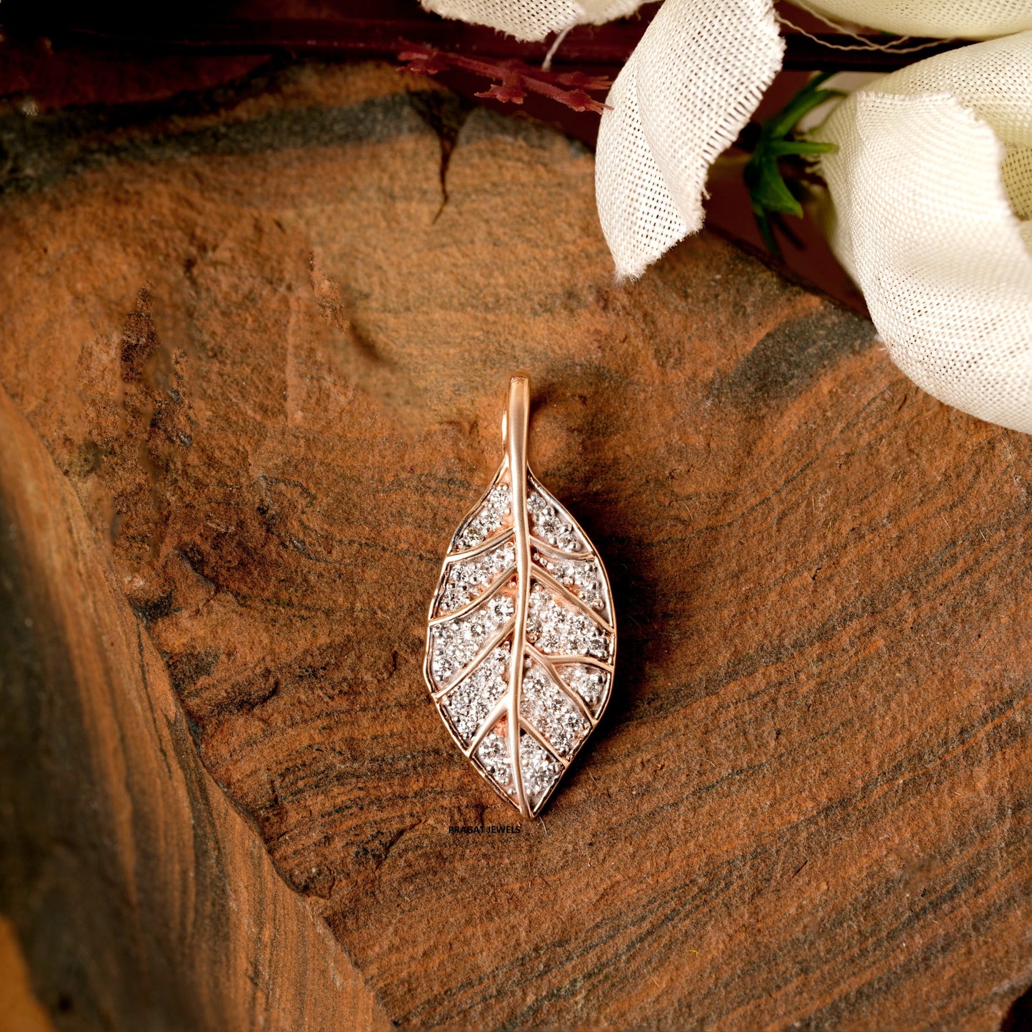 Diamond Pendant 14k Yellow Gold For Ladies, Pear Shape Solitaire Pendant