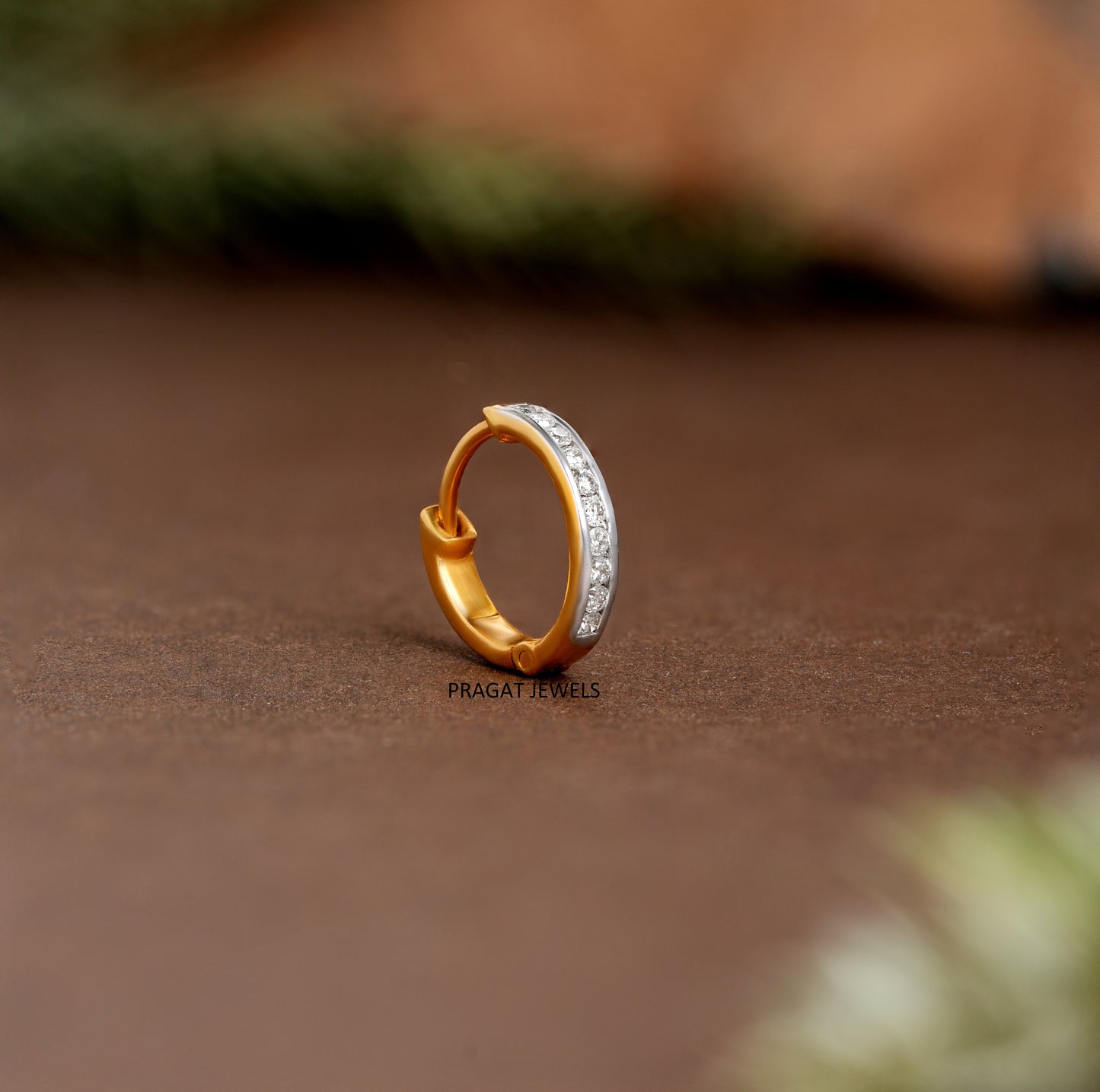 Gold Nose Ring, Sparkly Wear Alone or Stacked |A Percious Gift for The Percious One.