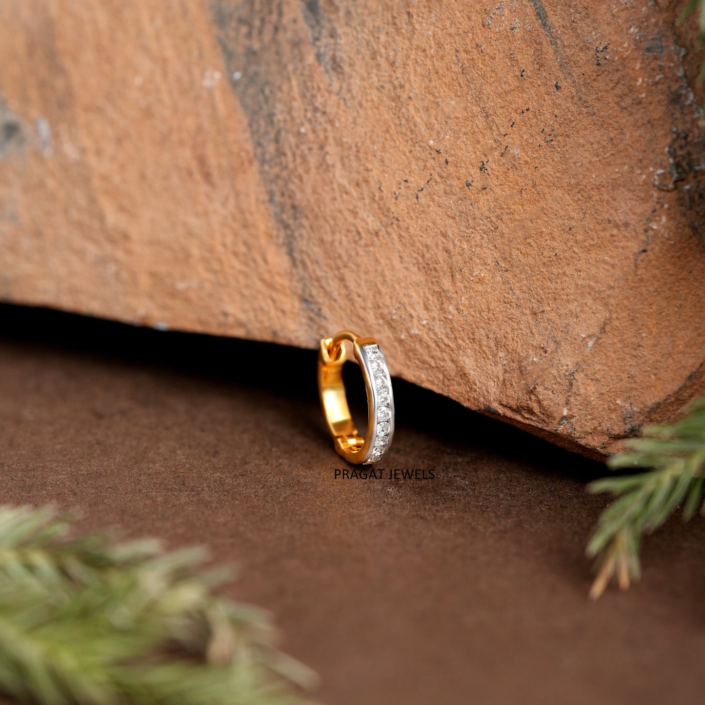 Gold Nose Ring, Sparkly Wear Alone or Stacked |A Percious Gift for The Percious One.