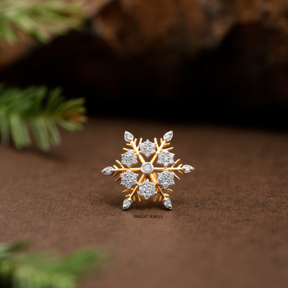 Diamond cocktail Nosepin for women Gift for The Percious One.