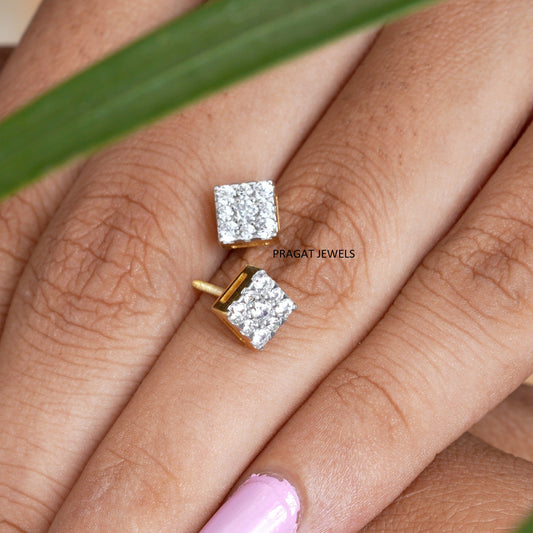 EARRING for women gold 14kt ,Handcrafted With Love.