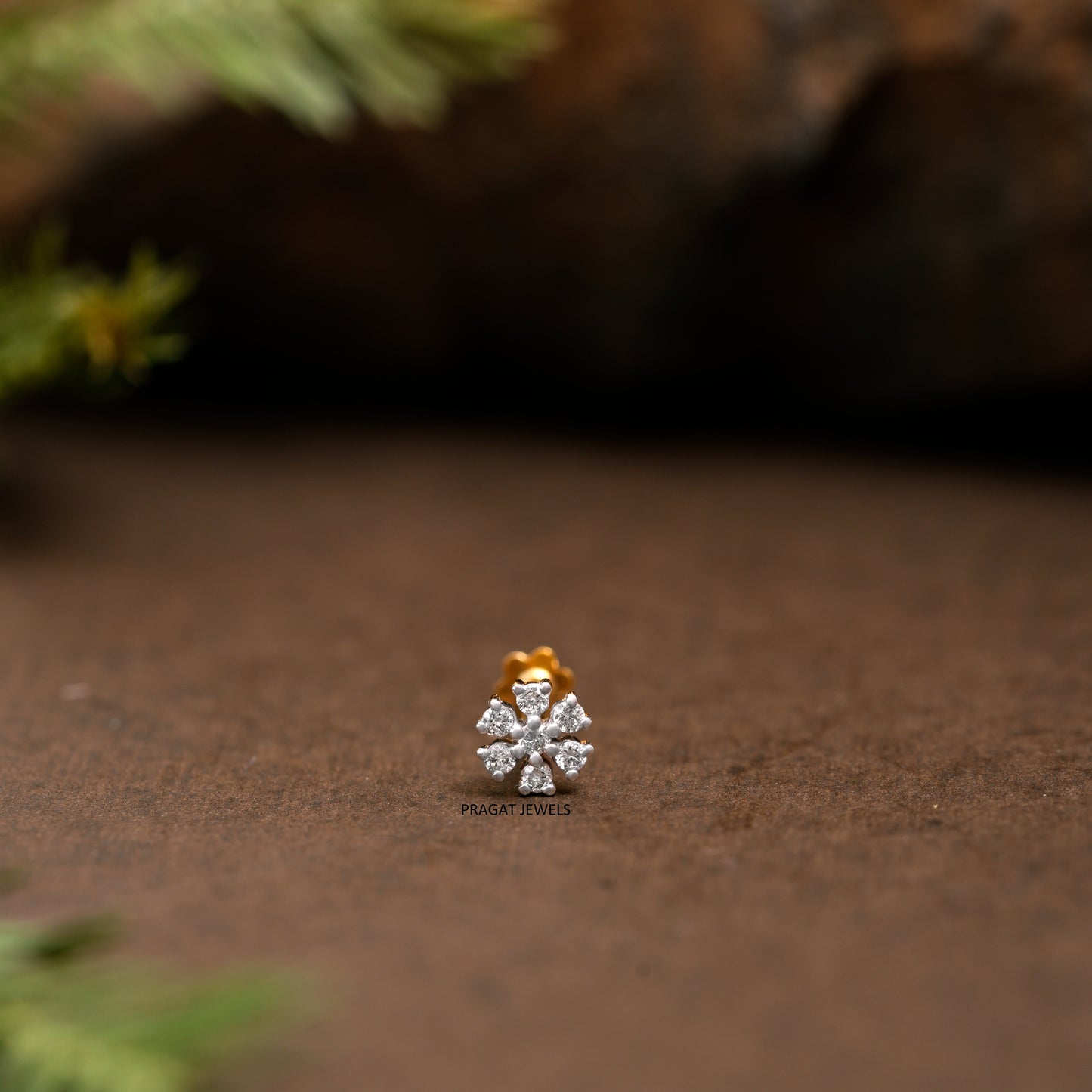 Flower Nosepin A precious Gift for The Percious One.