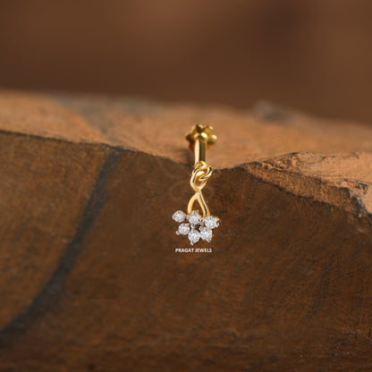 Gold Helix Bugadi, Sparkly Wear Alone or Stacked |A Percious Gift for The Percious One.