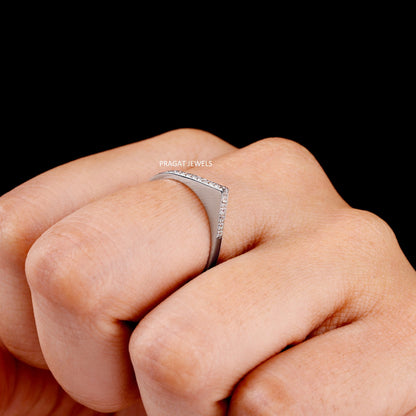 White Gold Brillant Cut Diamond  Ring, Hand crafted with love