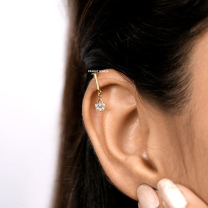 Gold Helix Bugadi, Sparkly Wear Alone or Stacked |A Percious Gift for The Percious One.