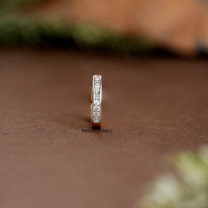 Gold Nose Ring, Sparkly Wear Alone or Stacked |A Percious Gift for The Percious One.