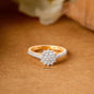Flower Diamond Ring