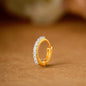 Brilliant Cut Diamond  18K Yellow Gold   Nose Ring,A Percious Gift for The Percious One.