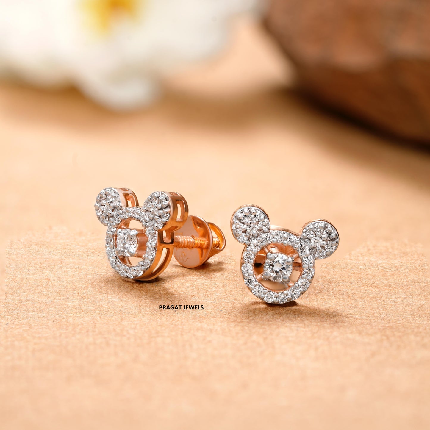 Rose Gold Earrings  Rose Gold Earrings Rose Gold Wedding Earrings Rose Gold Bridal Jewelry Rose Gold Bridesmaid Jewelry